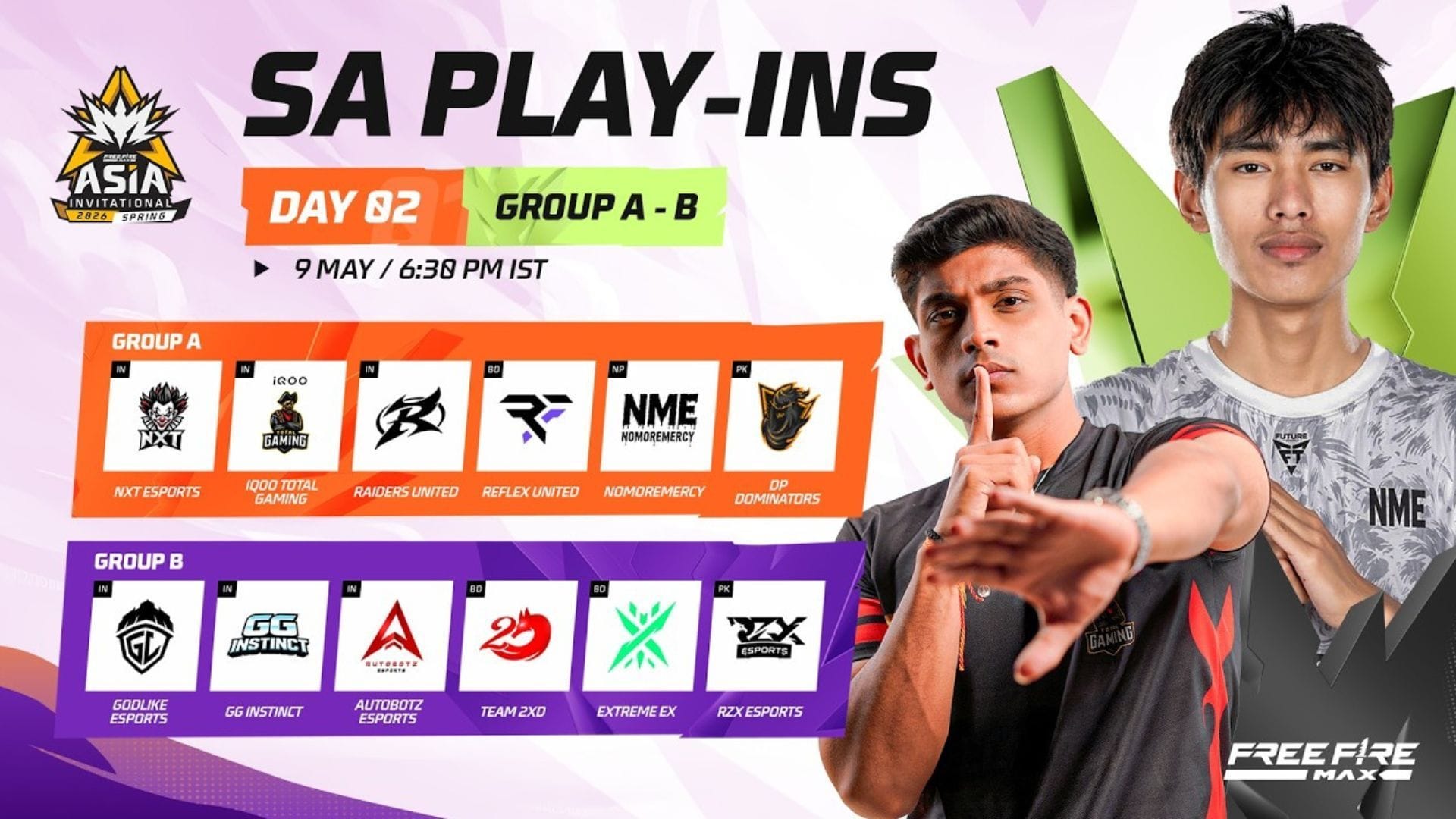 FFMAI 2026 Spring SA Play-Ins Day 2: Overall standings and summary