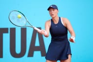 Alina Charaeva at the Madrid Open 2026. (Source: Getty)