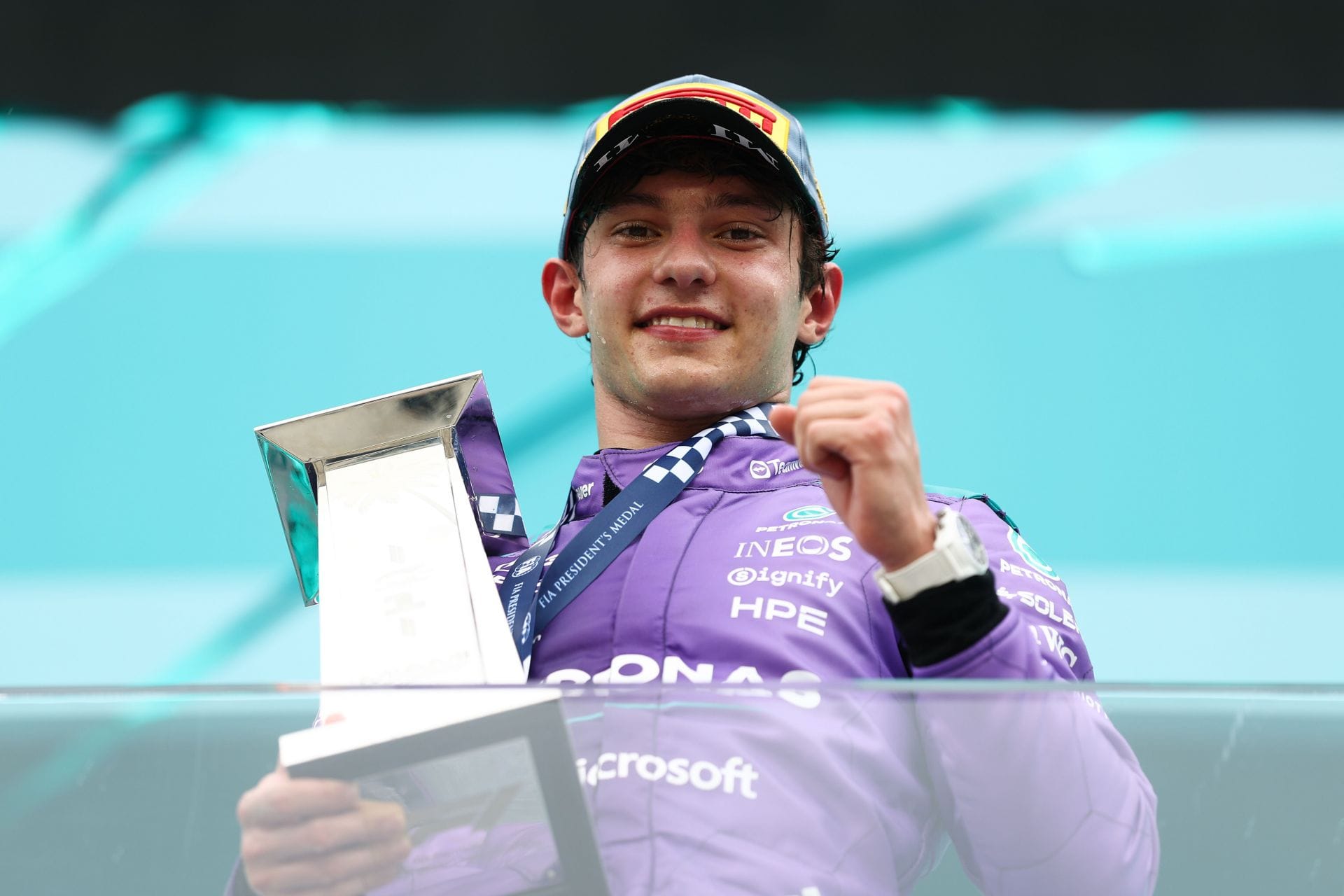 "This is just the beginning": Kimi Antonelli makes a prophetic claim as he makes it a hat-trick of wins in the F1 Miami GP