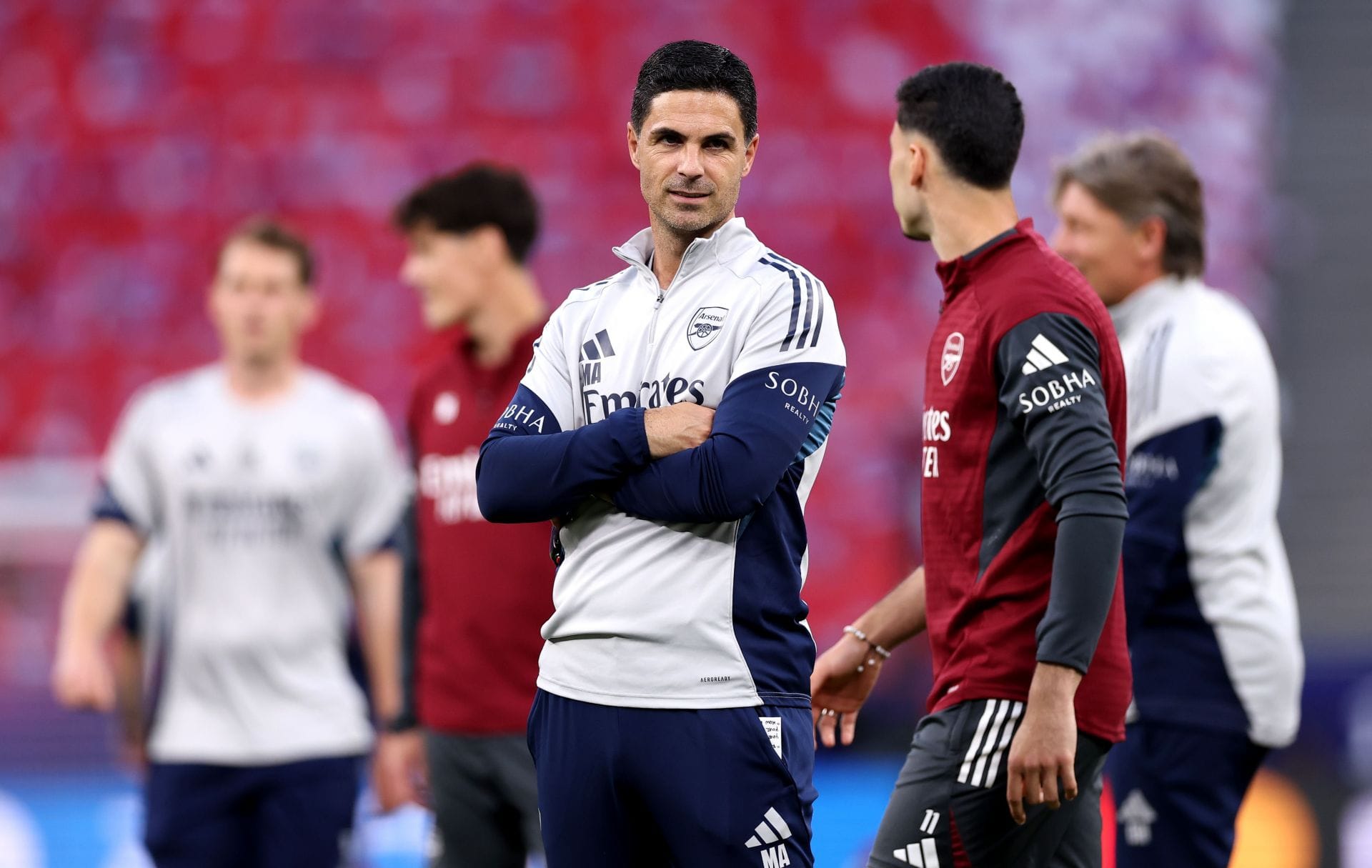 Arsenal boss Mikel Arteta provides squad fitness update ahead of Champions League final against PSG