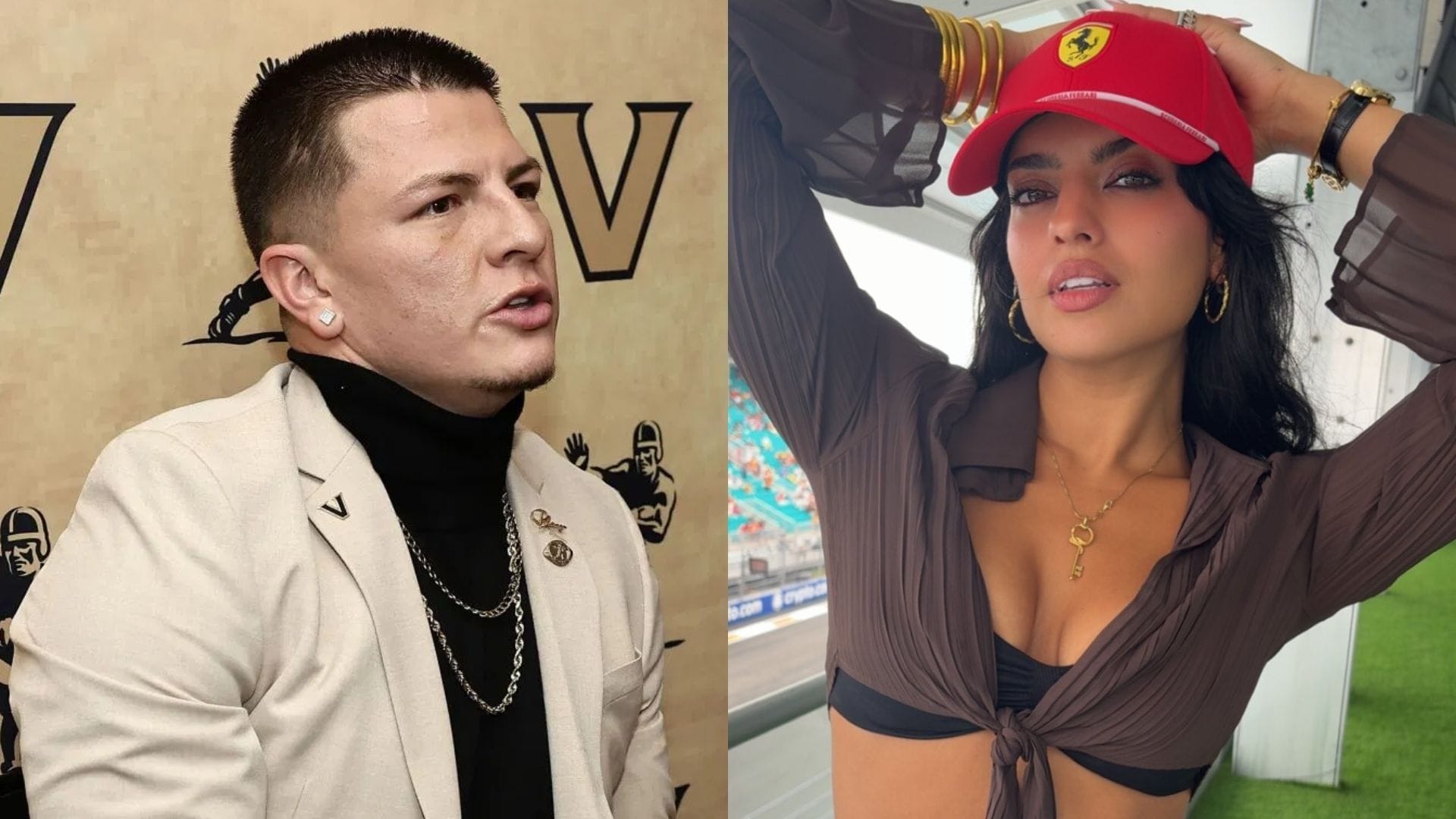 “He was flirting and struck out hard”: NFL fans call out Diego Pavia for “trying to hit” on UFC influencer Nina-Marie Daniele