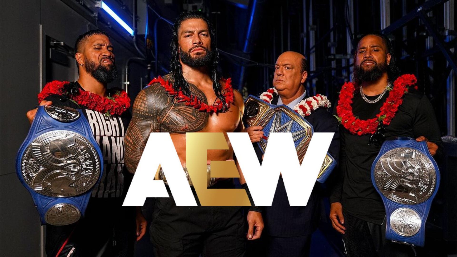 Which real-life Bloodline member has competed in AEW?