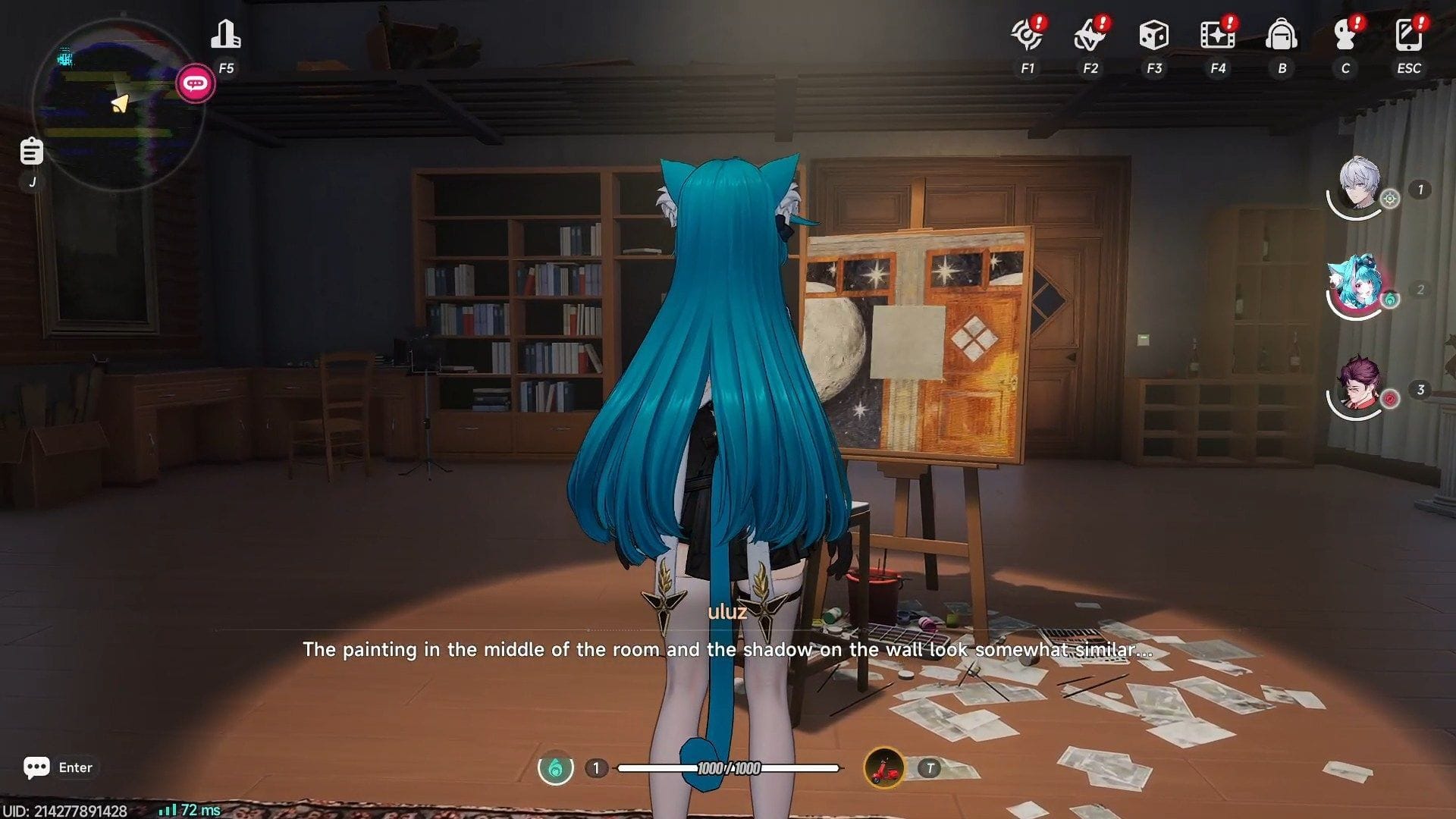 Align this painting by standing here (Image via Hotta Studio)