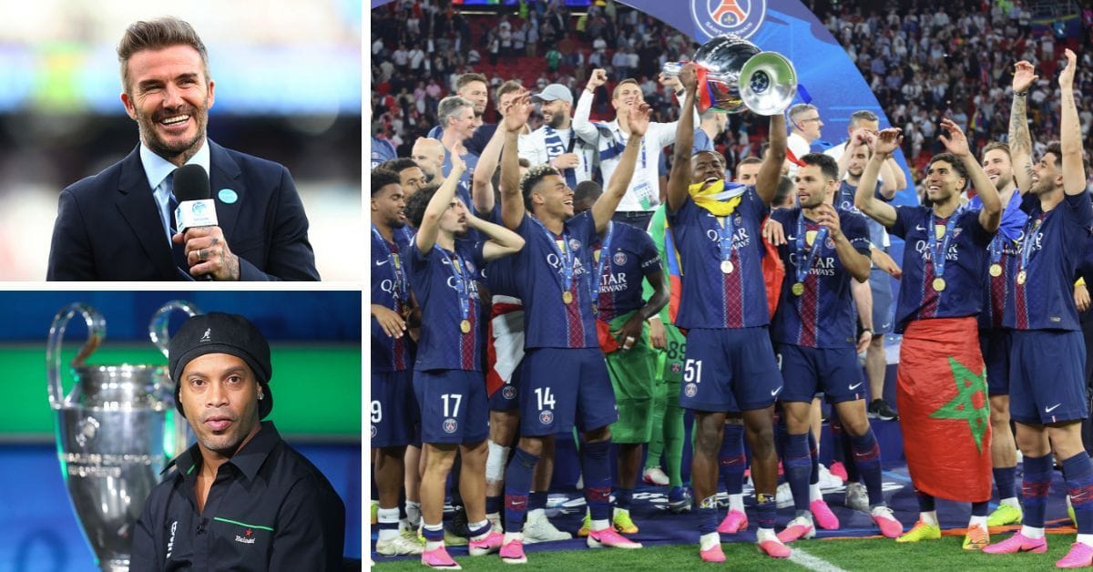 Who said what? David Beckham, Ronaldinho, and more react as PSG defeat Arsenal to win Champions League