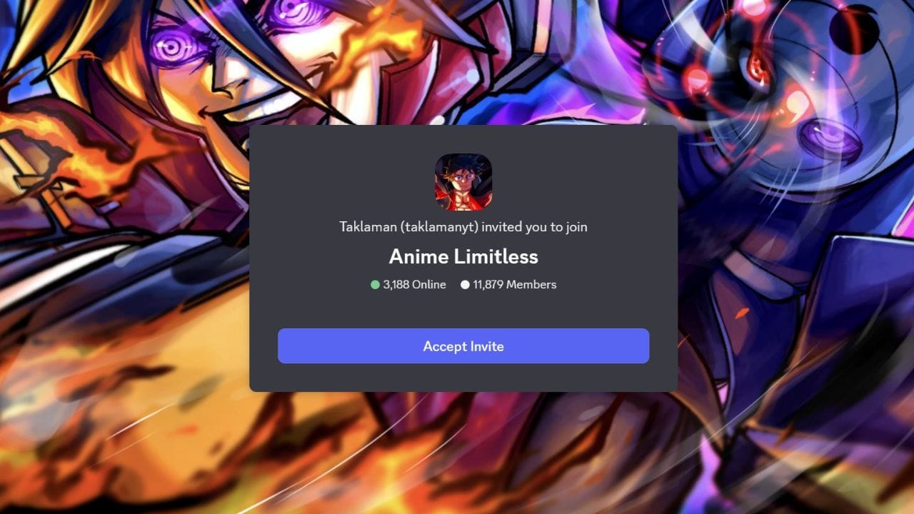 The game's official Discord server (Image via Discord)