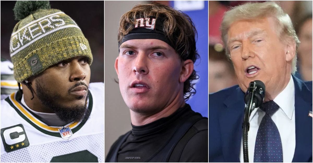 "At least he didn't introduce Donald Trump": NFL analyst scoffs at media silence for Josh Jacobs' domestic abuse charges after Jaxson Dart controversy