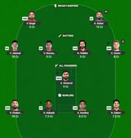 IPL 2026 Fantasy Team for Match 70 - KKR vs DC - Source: fantasy.iplt20.com
