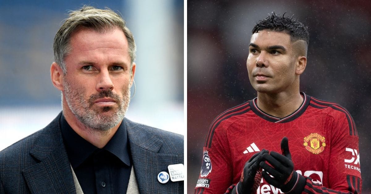 "It's disrespectful" - Manchester United star Casemiro hits out at infamous 'leave the football' Jamie Carragher quote aimed at him