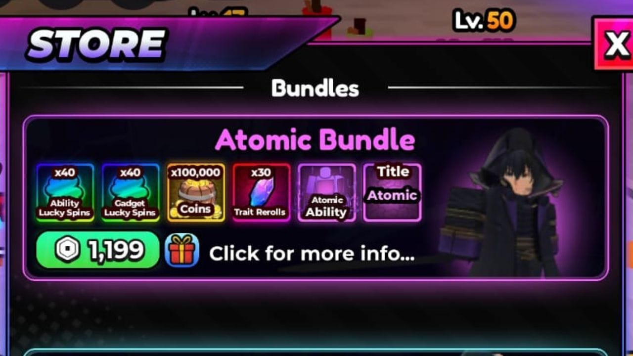 Atomic Bundle (Image via Roblox)