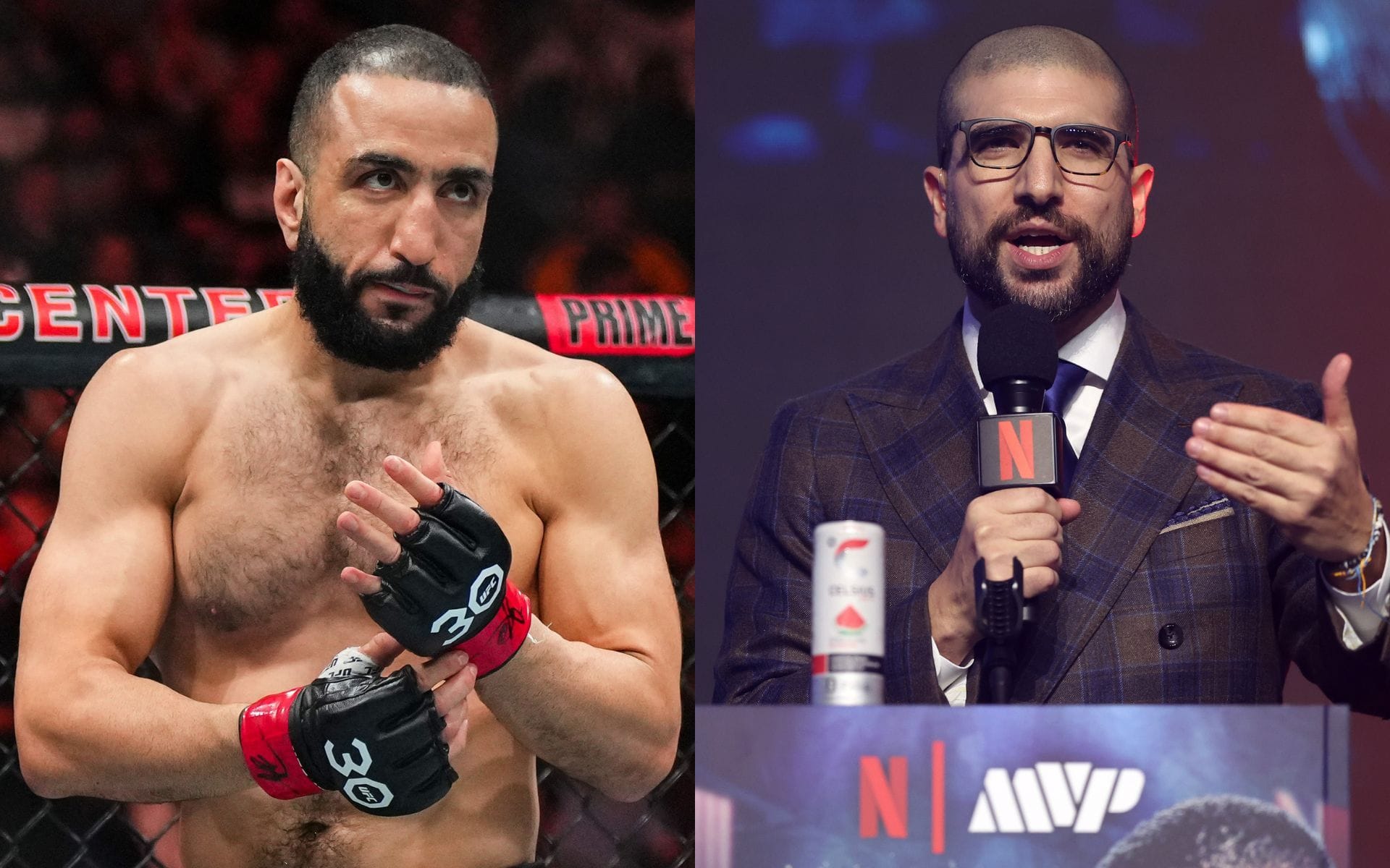 "Not human" - Belal Muhammad hits back as Ariel Helwani labels him a bad person