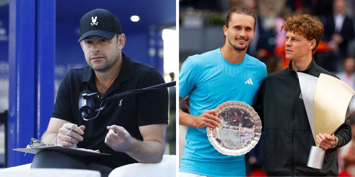 Andy Roddick explains why Alexander Zverev's controversial 'Jannik Sinner on different level' comments are actually good