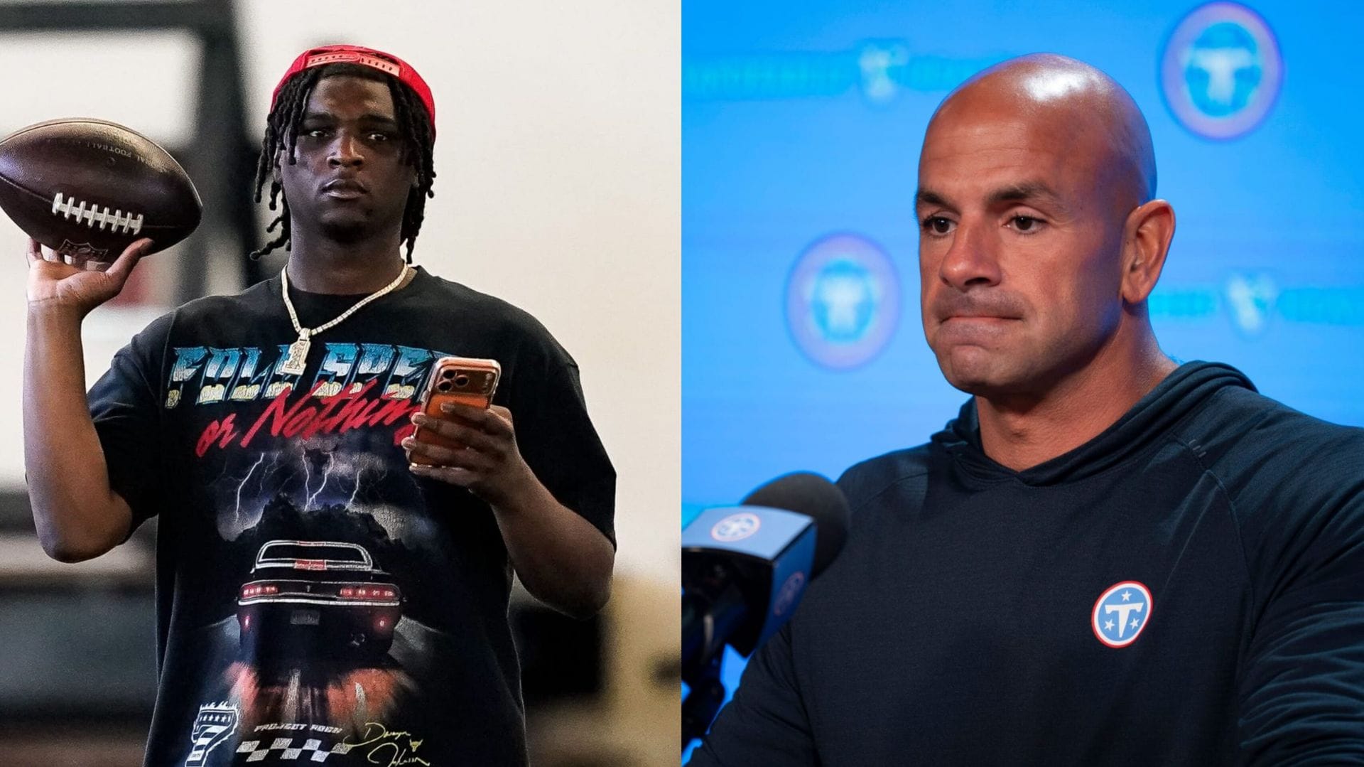 "Turnovers, to me, are the No. 1 indicator of wins and losses": Titans HC Robert Saleh drops blunt take after Cam Ward's 14-turnover rookie season