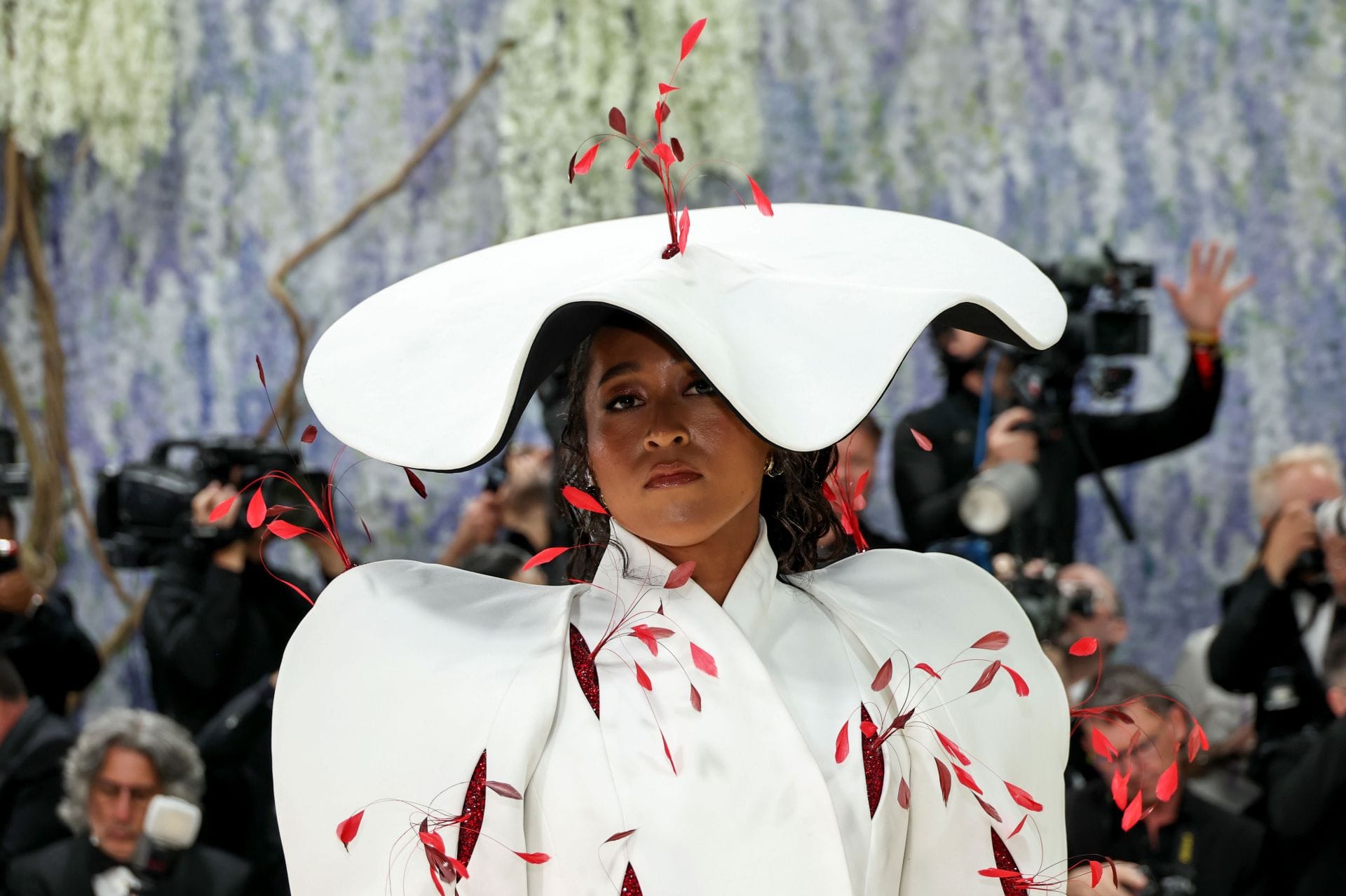 Naomi Osaka crashes back to reality with wardrobe setback on arrival at Italian Open after Met Gala adventure
