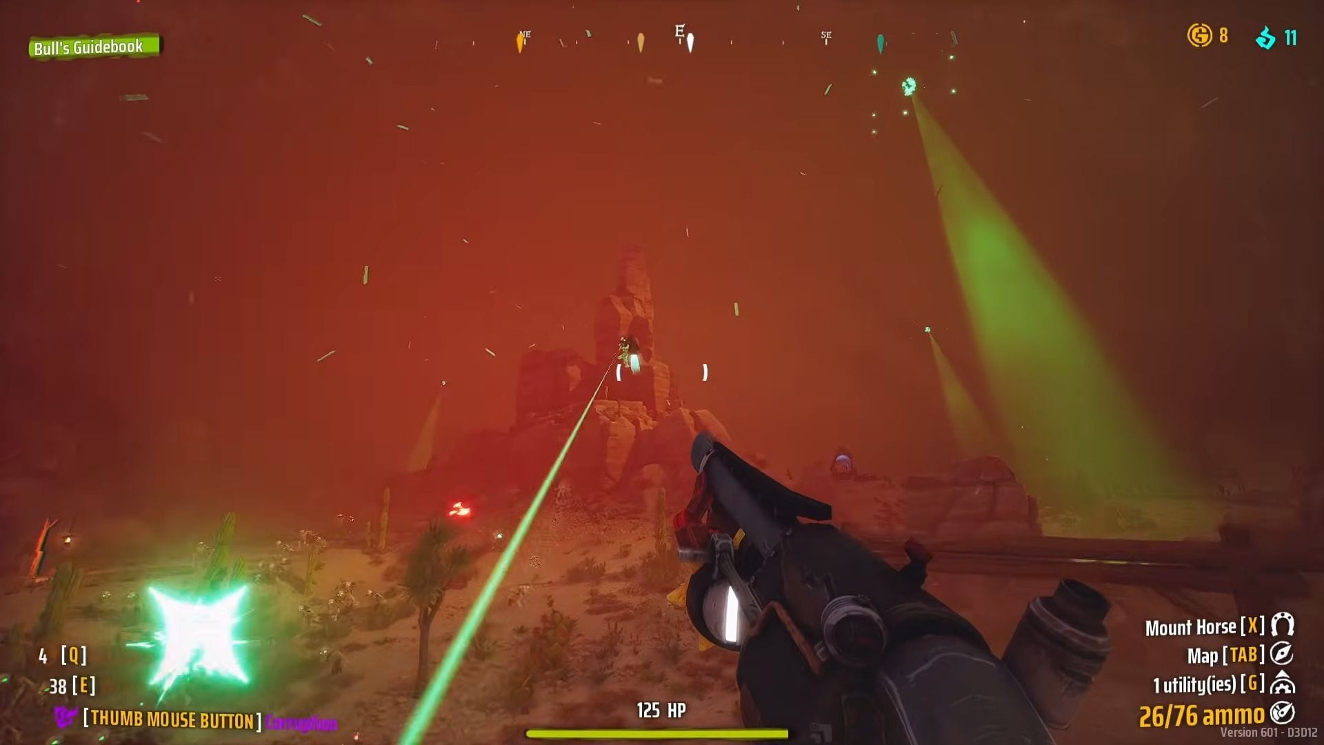 Cryptic Deadeye will lock-on before shooting you (Image via Fireshine Games || YouTube/@BullsGuidebook)