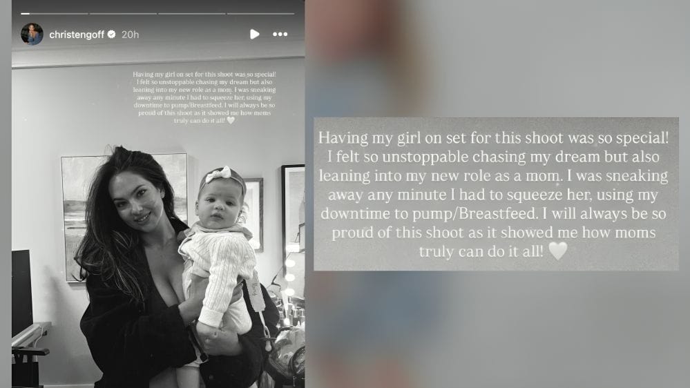 Christen Harper jots emotional note about chasing her dream with SI Swimsuit (Image Credit: @christengoff/Instagram)
