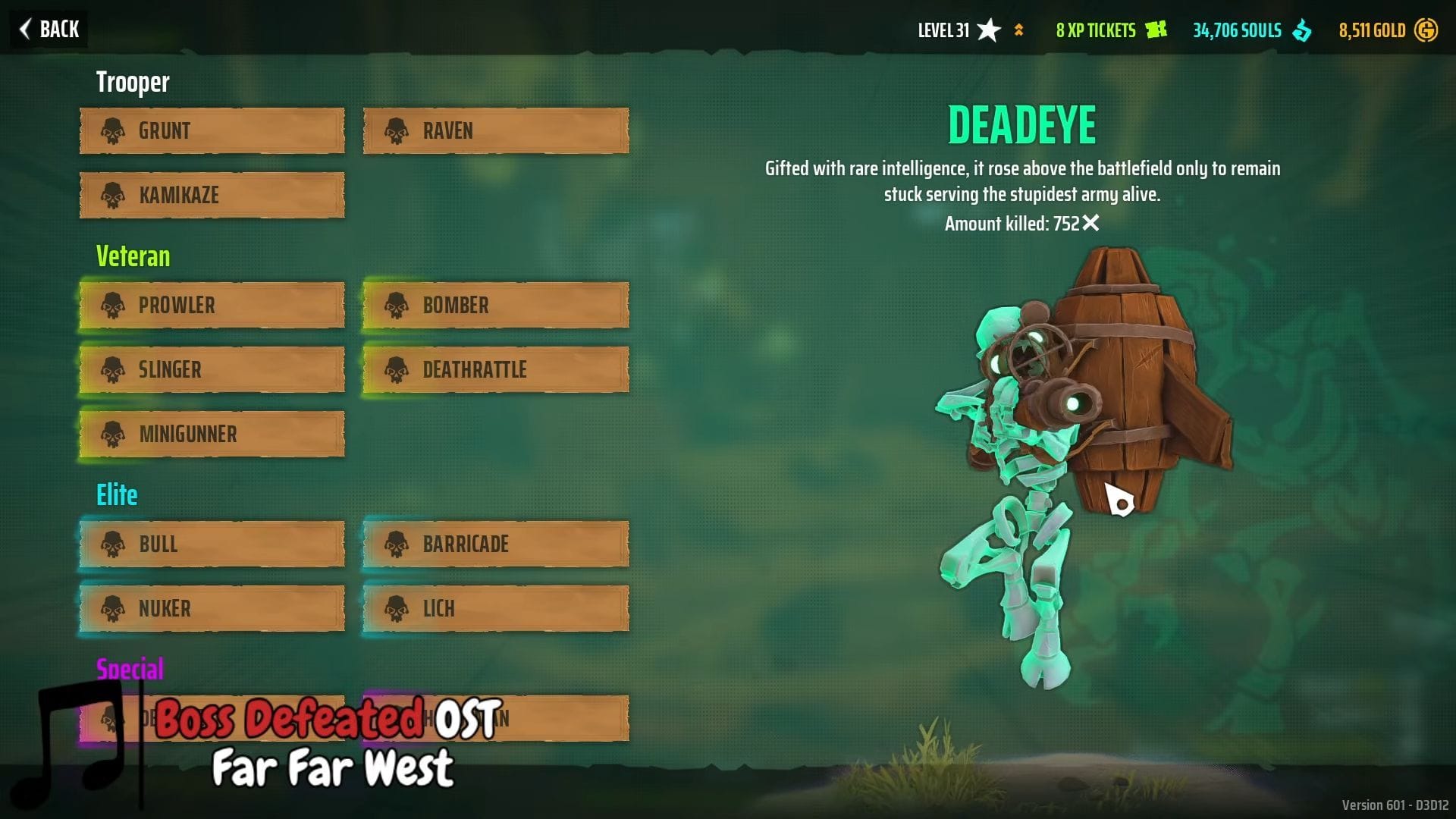 How to deal with Cryptic Deadeye in Far Far West