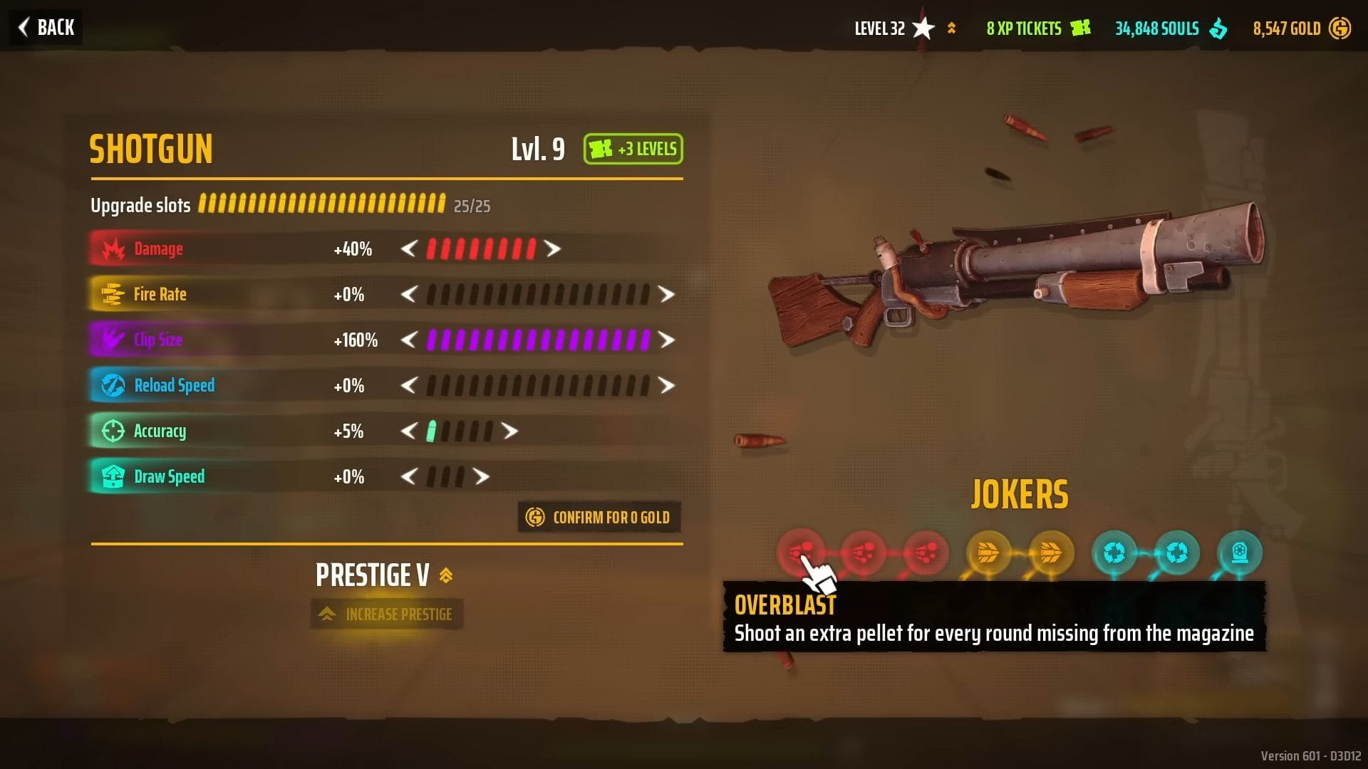 Overblast Joker in Far Far West (Image via Fireshine Games || YouTube/@BullsGuidebook)