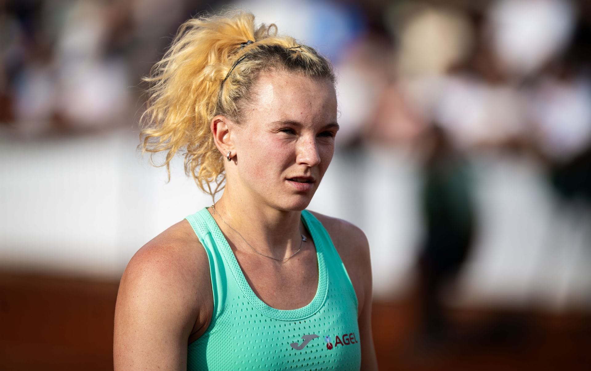 Katerina Siniakova of the Czech Republic at the Internazionali BNL D'Italia at Foro Italico in Rome, Italy (Photo by Getty Images)