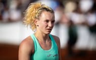 Katerina Siniakova of the Czech Republic at the Internazionali BNL D'Italia at Foro Italico in Rome, Italy (Photo by Getty Images)