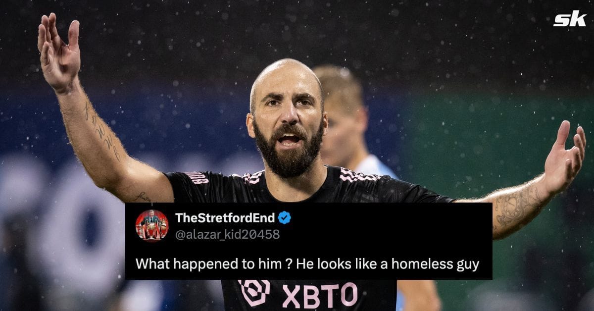 “Looks like a homeless guy” - Fans left stunned as image of Gonzalo Higuain who looks unrecognisable now goes viral online