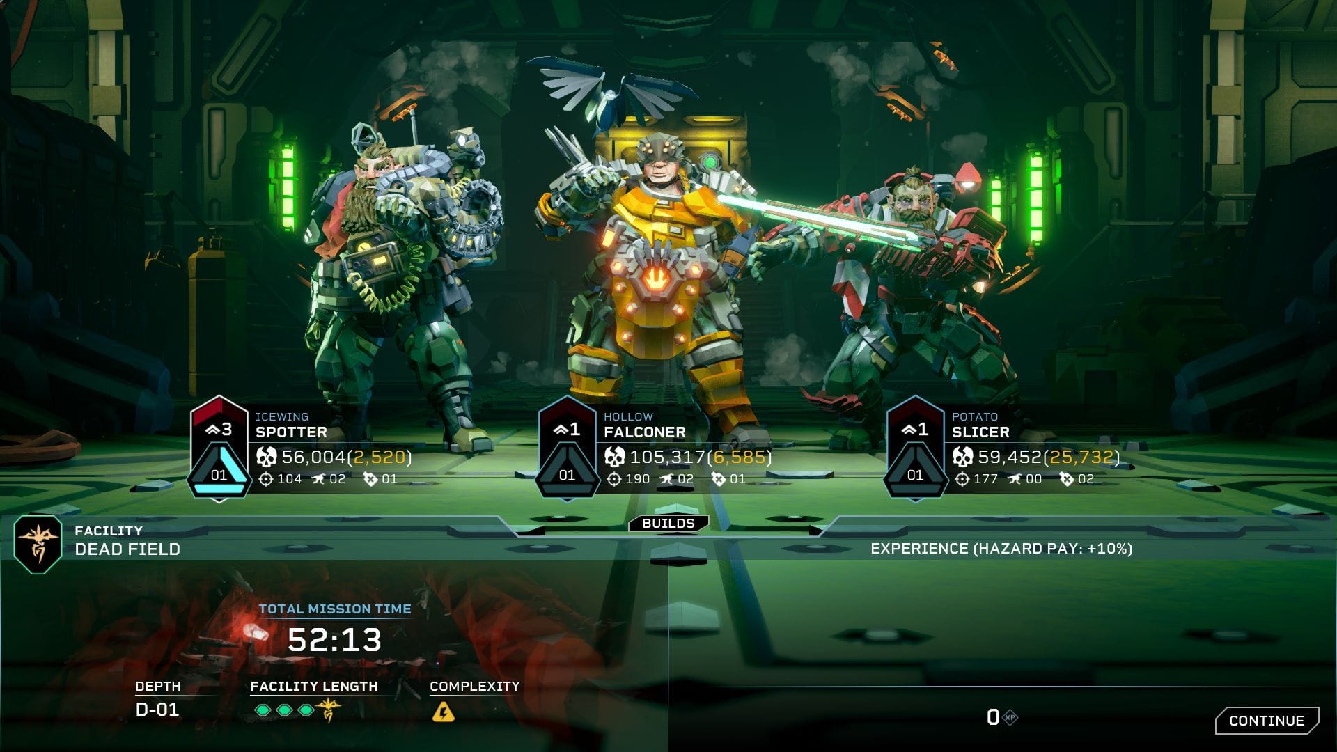 First successful dive as Slicer in DRG Rogue Core (Image via Ghost Ship Publishing)