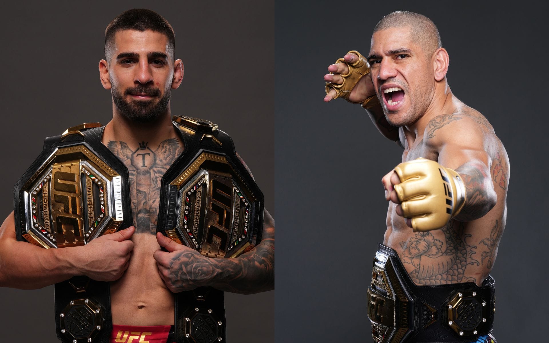 "He’s a great fighter" - Ilia Topuria opens up about having Alex Pereira's back during UFC Freedom 250 presser