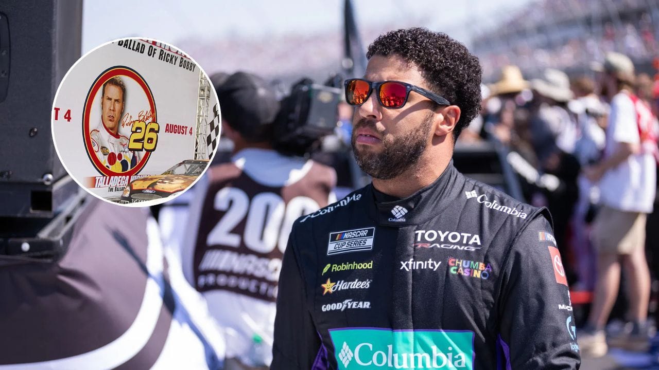 “Worst f**king movie ever”: Bubba Wallace drop hot take on Talladega Nights