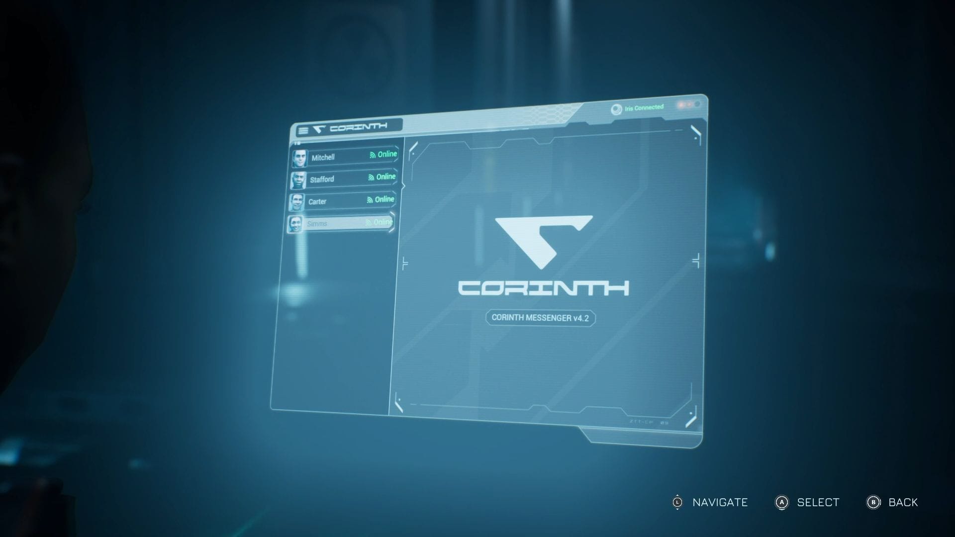 Unlock the messaging app (Image via Supermassive Games)