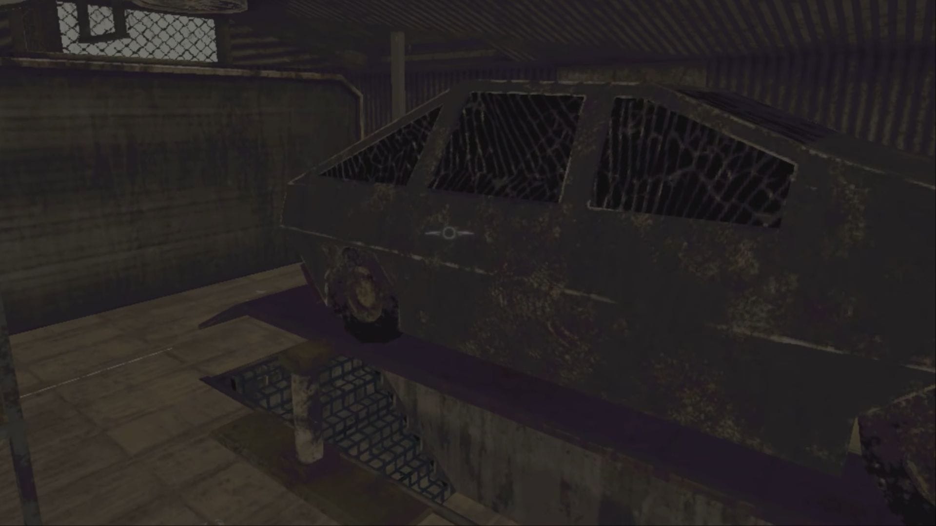 The garage helps make the Service Shop feel bigger than it is (Image via Semiwork || YouTube/@waveszr)