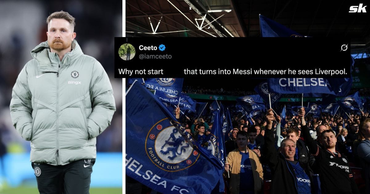 "Turns into Messi whenever he sees Liverpool" - Chelsea fans can't believe 22-year-old star is not in starting line-up vs Reds