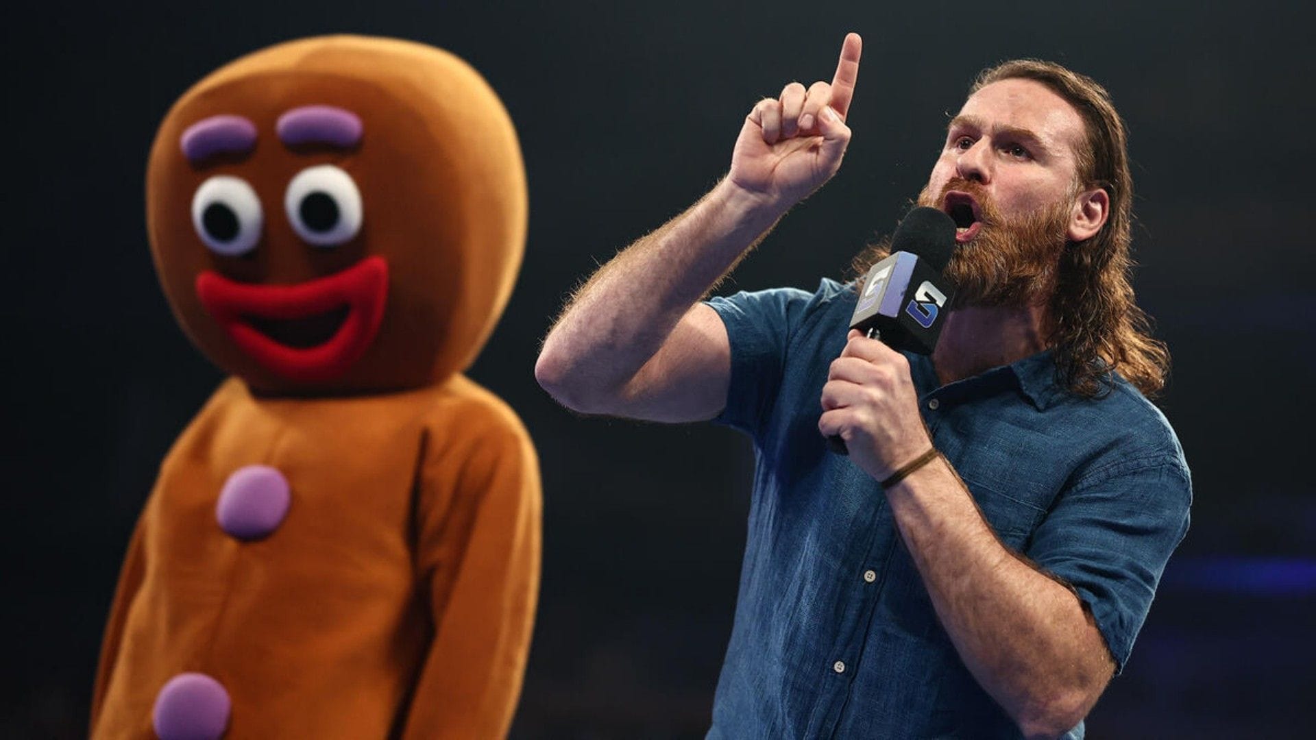 Sami Zayn finally comments on the involvement of The Gingerbread Man in that Trick Williams' rivalry