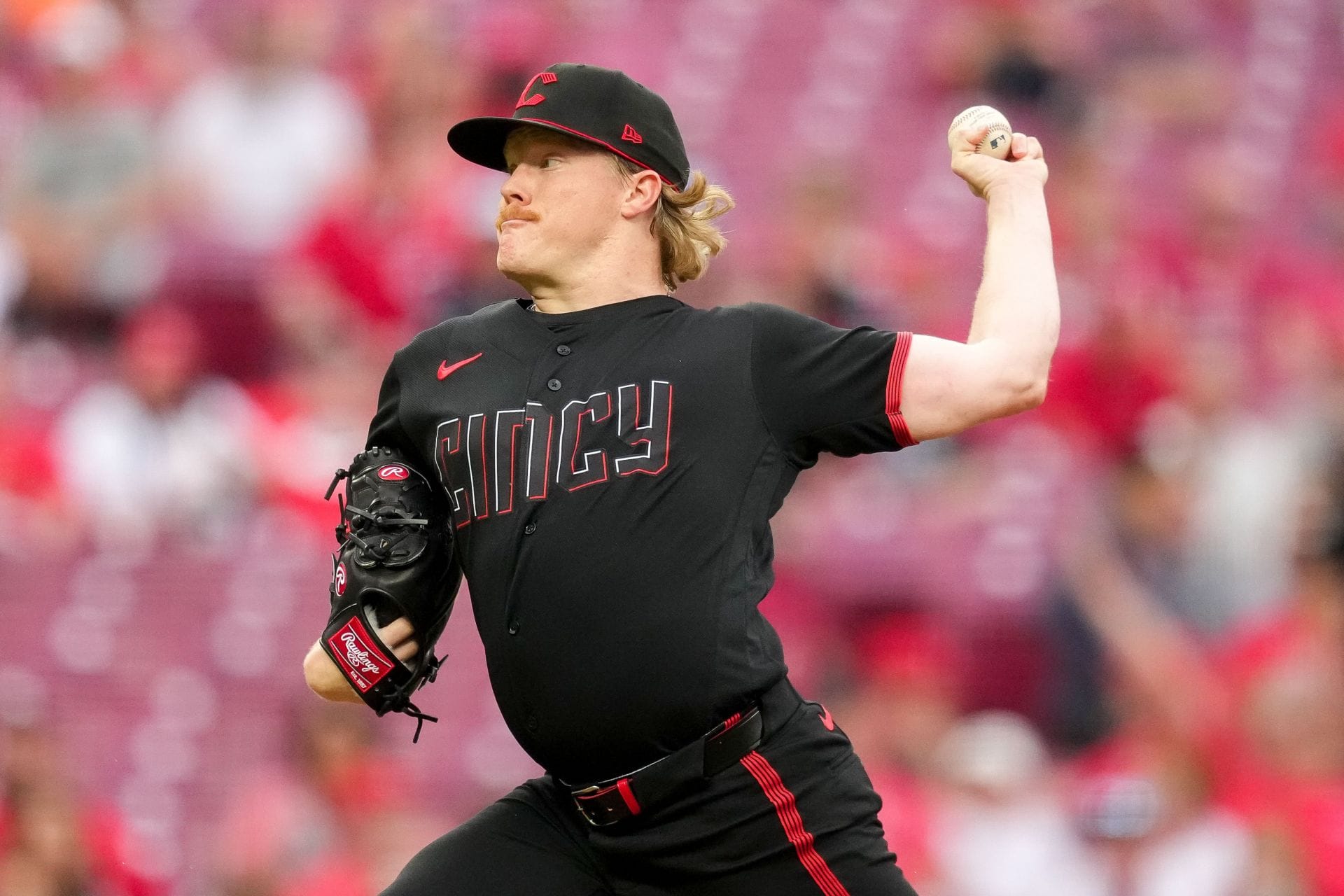 MLB: Andrew Abbott in action for the Cincinnati Reds - Source: Getty