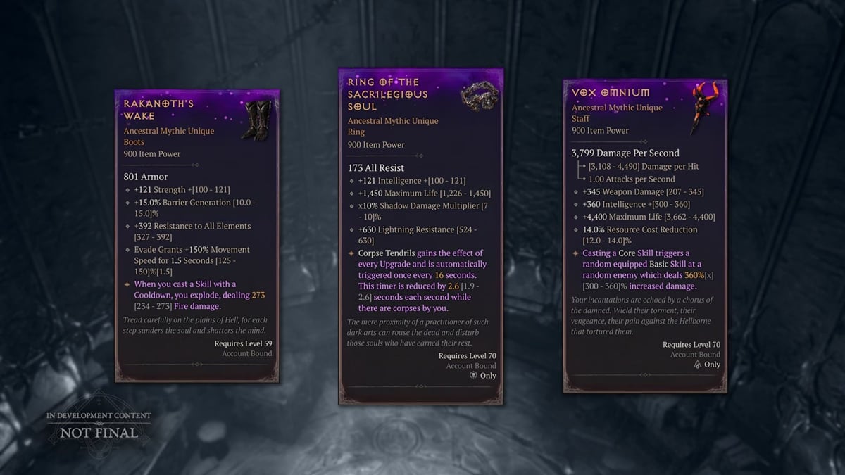 D4 Hand Diablo 4 Season 14 release date and features: SSF, All Uniques Mythic ...