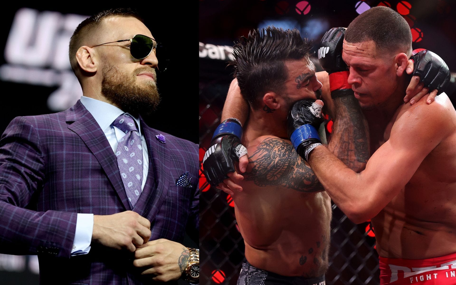 "Lanky streak of p*ss" - Conor McGregor tears into Nate Diaz after TKO loss to Mike Perry