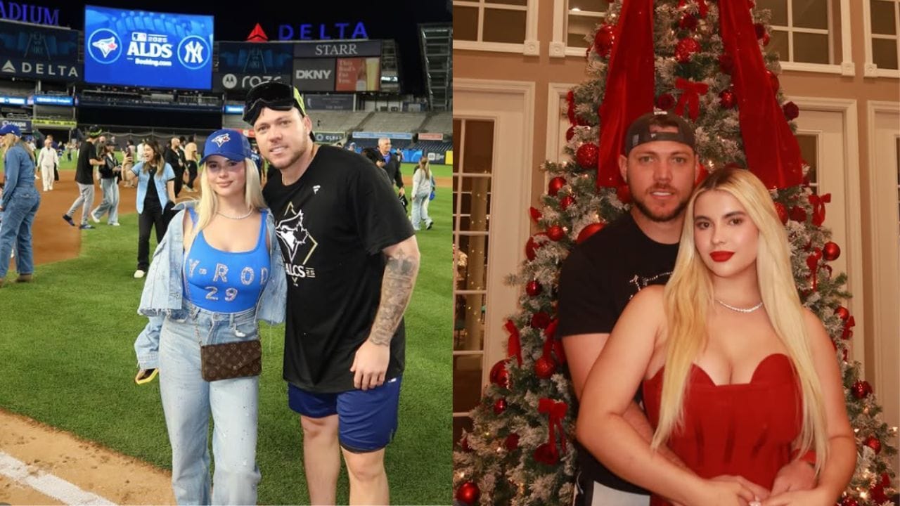 Blue Jays wives gush over Yariel Rodriguez's spouse Gabriela "sitting pretty" in Manhattan streets in chic attire