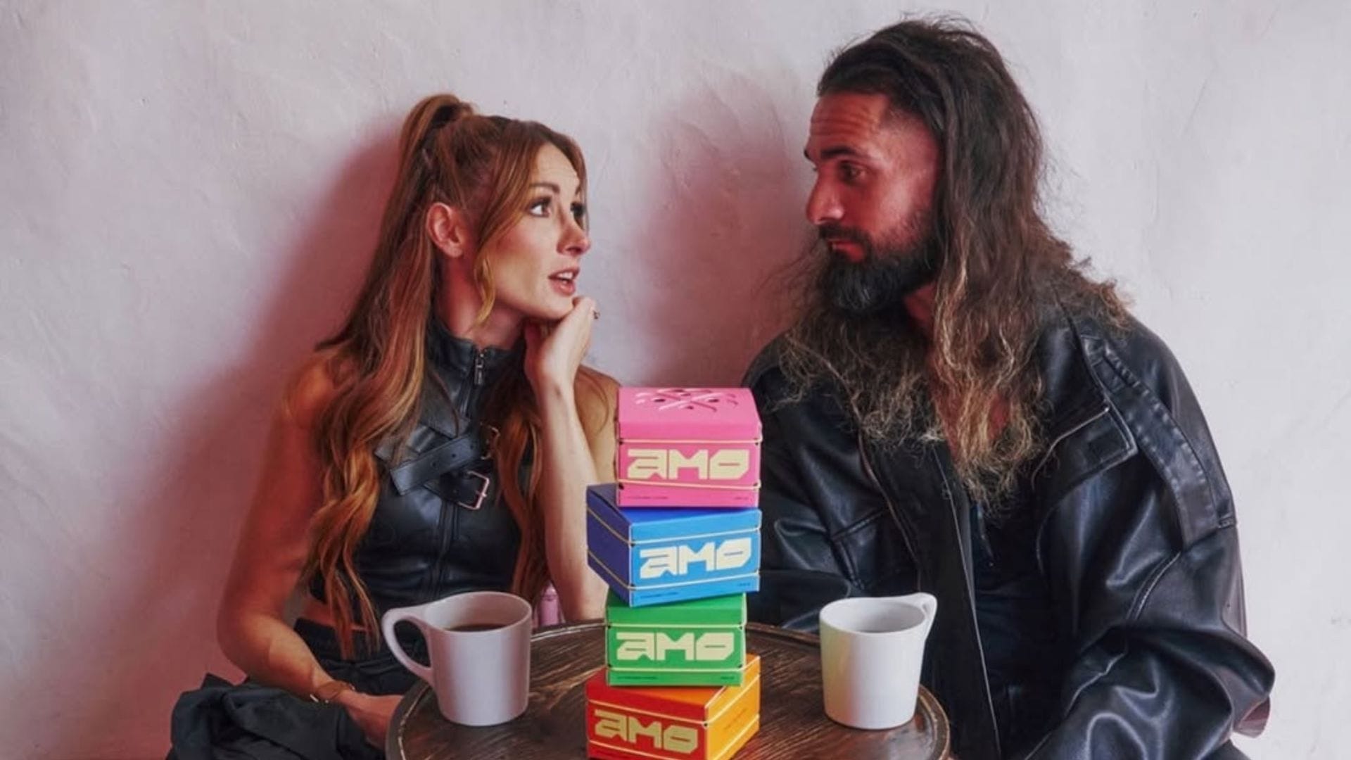 "Dude, there's a girl" - Seth Rollins couldn't control himself introducing long-time friend to Becky Lynch