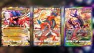 All variants of Koraidon ex seen in this set (Image via The Pokemon Company)