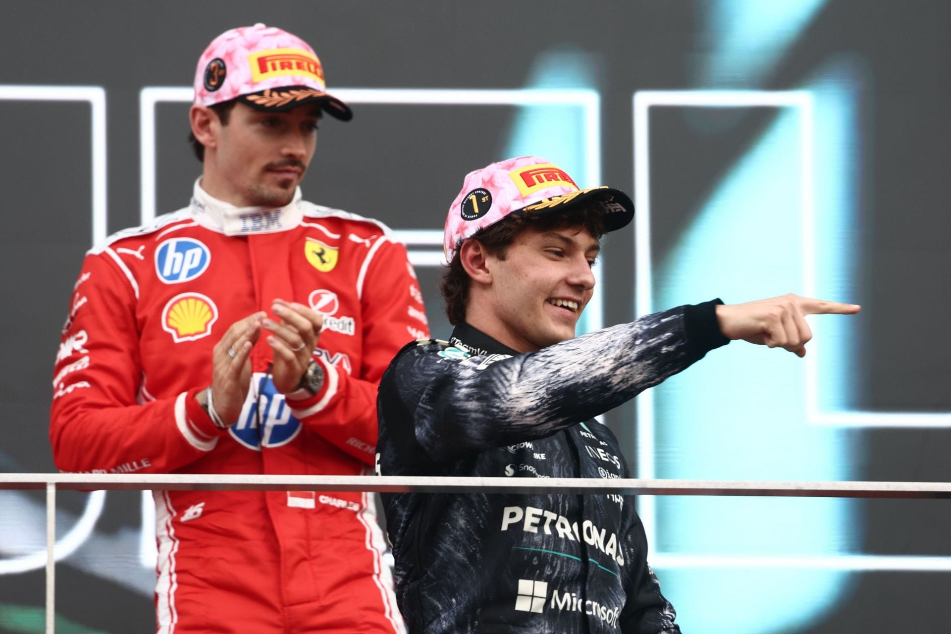 Charles Leclerc issues apology to Kimi Antonelli for his remarks about the Italian in the F1 Miami GP sprint