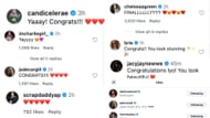 Stars reacted to SKY's announcement today (Source: IYO SKY on Instagram)