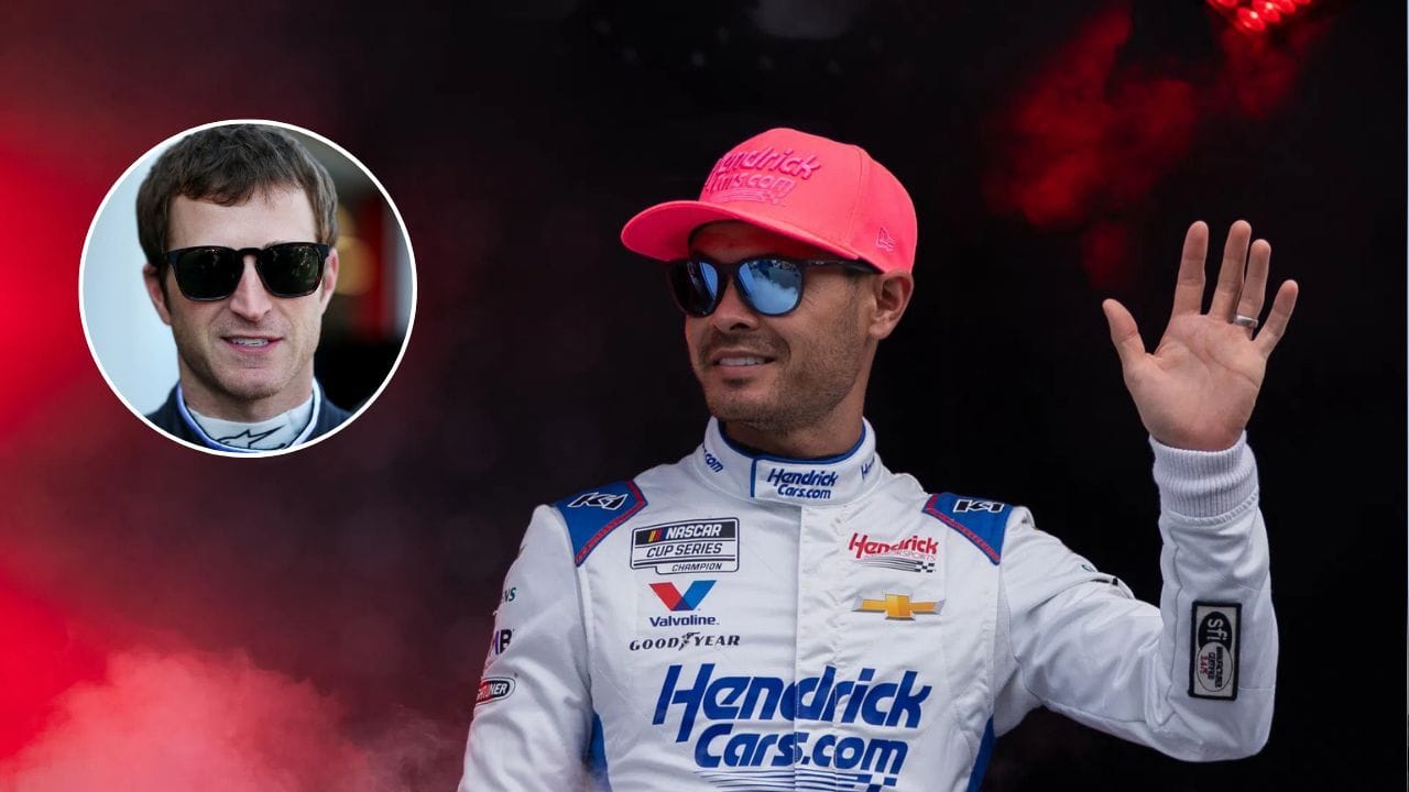 Kyle Larson reacts to Kasey Kahne’s major World of Outlaws breakthrough after almost three decades: “That was awesome”