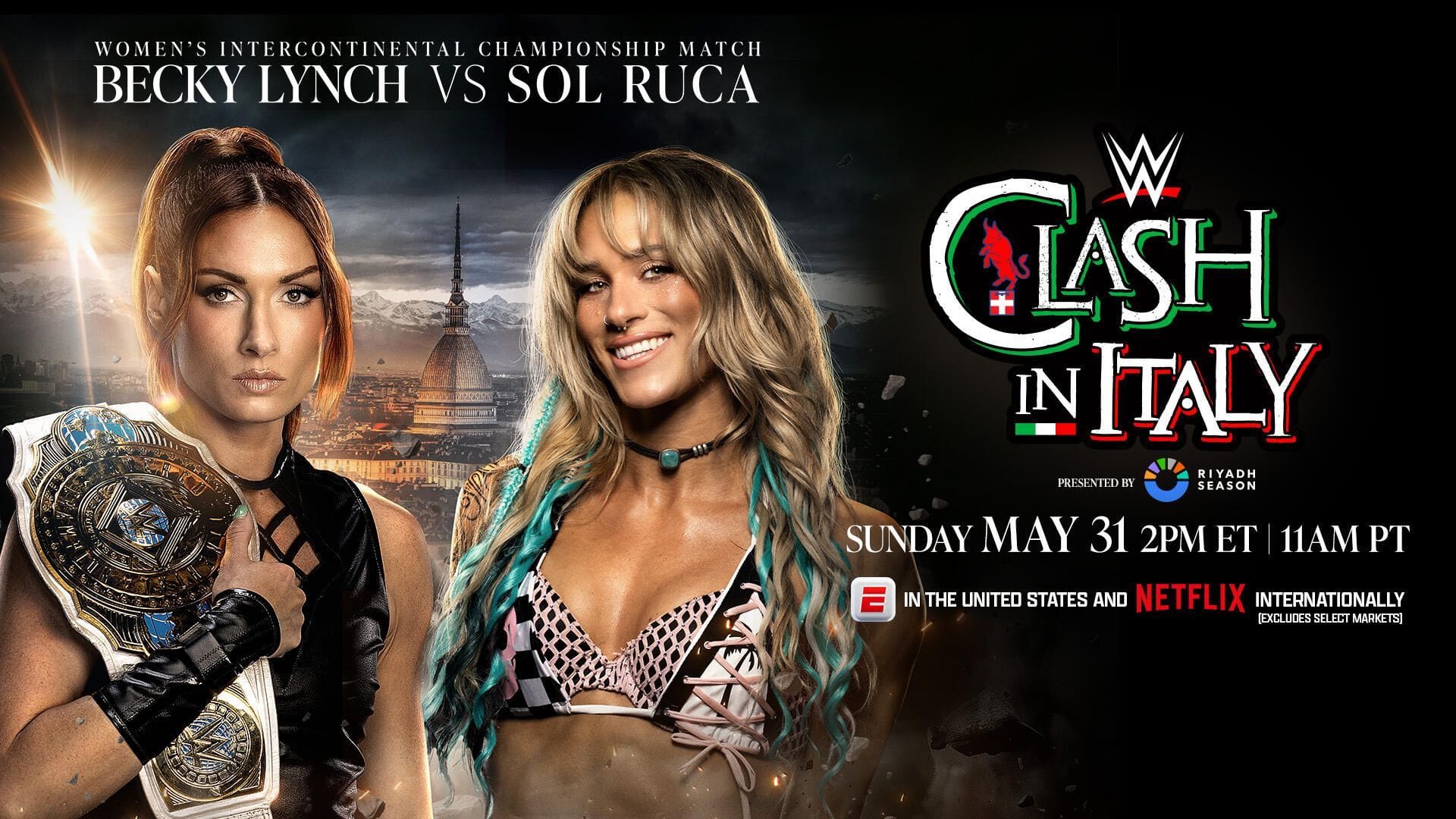 4 possible finishes to Becky Lynch vs. Sol Ruca at WWE Clash in Italy 2026
