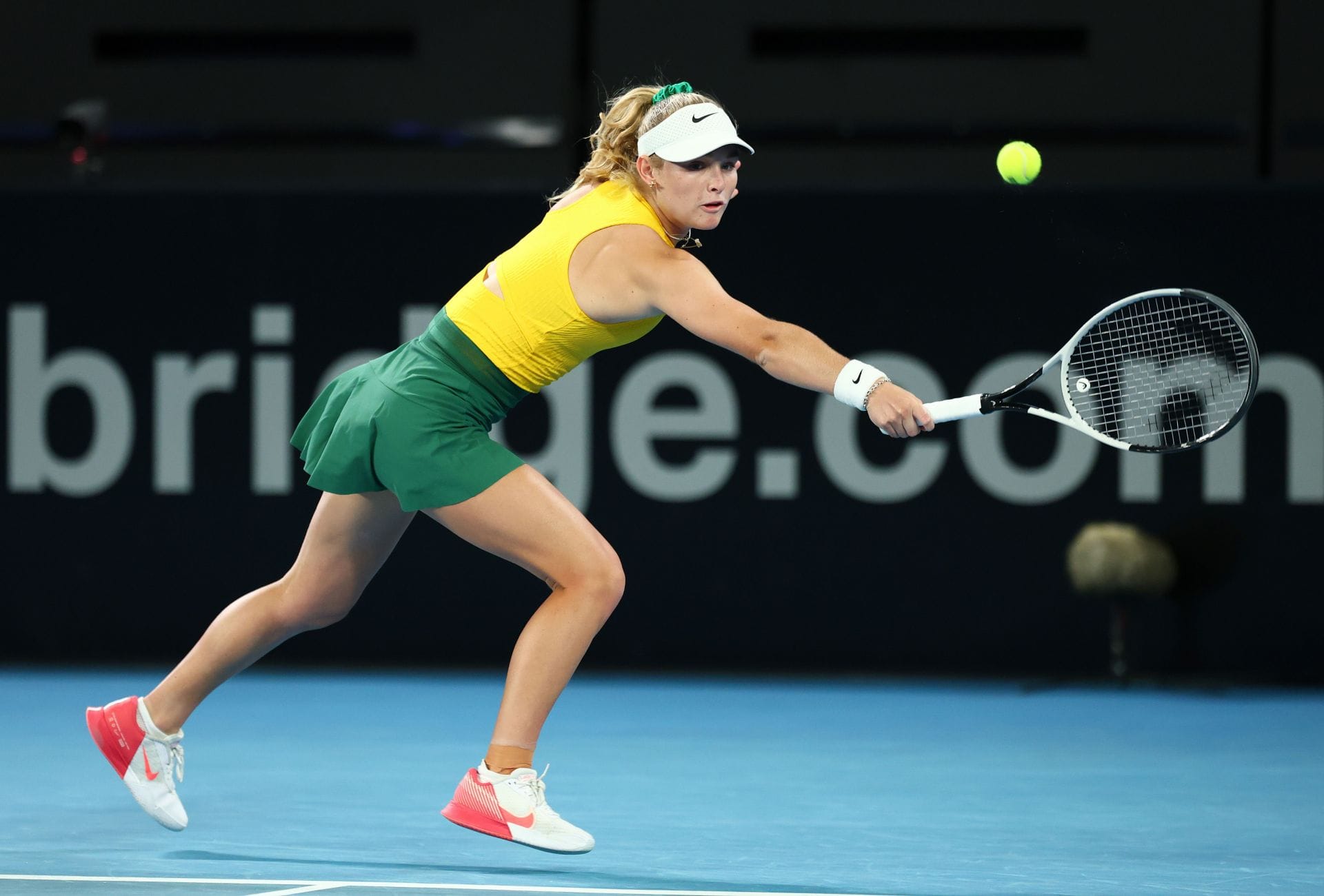 Jones pictured at the 2026 Billie Jean King Cup | Image Source: Getty