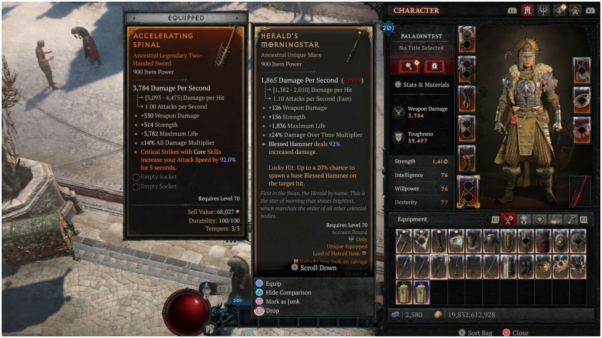All Paladin Uniques in Diablo 4