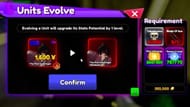 The First Sunbringer evolution requirements (Image via Roblox)