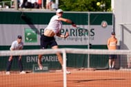 Jakub Mensik of the Czech Republic during the 2026 French Open in Paris. (Photo by Getty Images)