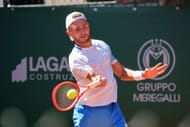 Gianluca Cadenasso of Italy at the ''Monza Open Tennis'' 2026 at Villa Reale Tennis, Monza, Italy. (Photo by Getty Images)