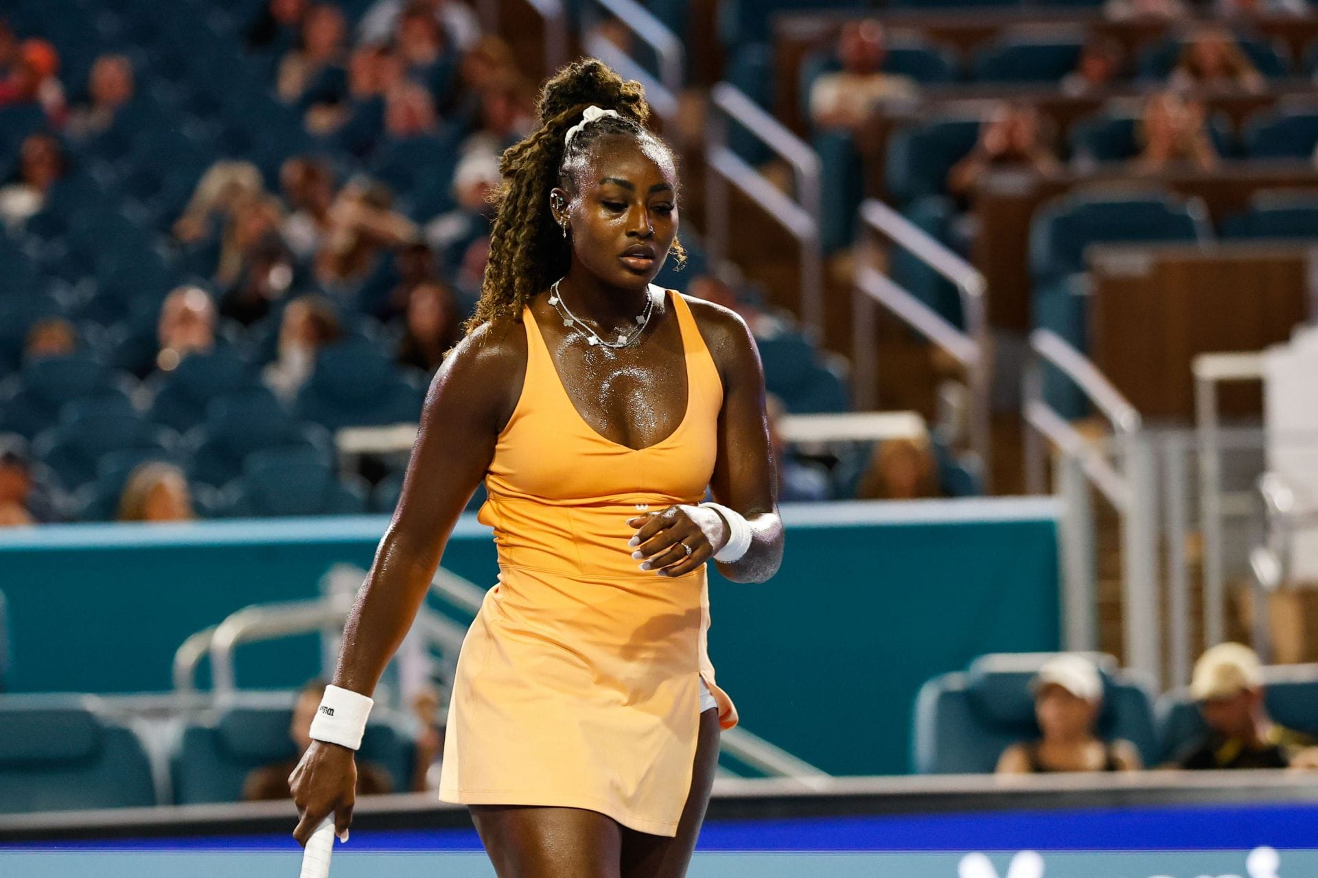Alycia Parks at the Miami Open 2026. (Source: Getty)