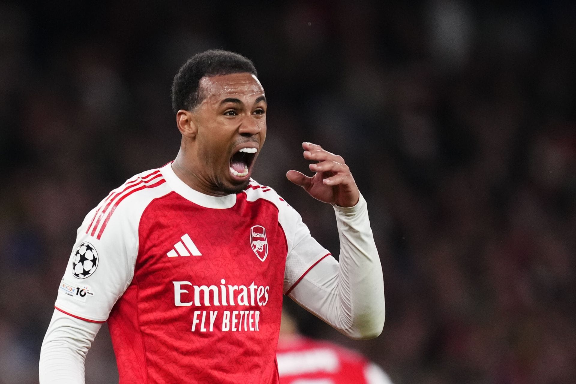 Arsenal defender Gabriel Magalhaes responds when asked how much money would it take to convince him to join Tottenham
