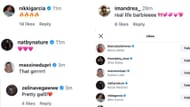 Stars and fans reacted to Stratton's new look (Source: Tiffany Stratton on Instagram)