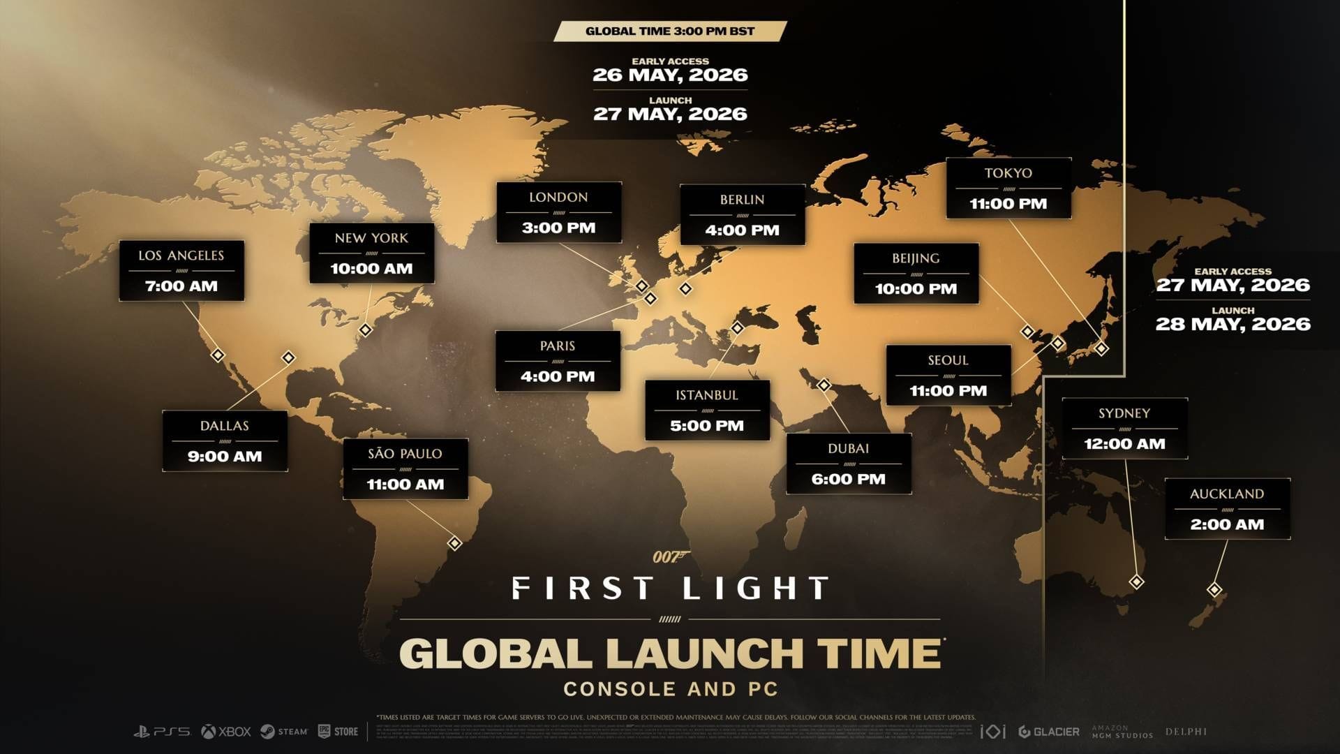 Release date and time of IO Interactive's latest action-adventure game for all major regions (Image via IO Interactive A/S)